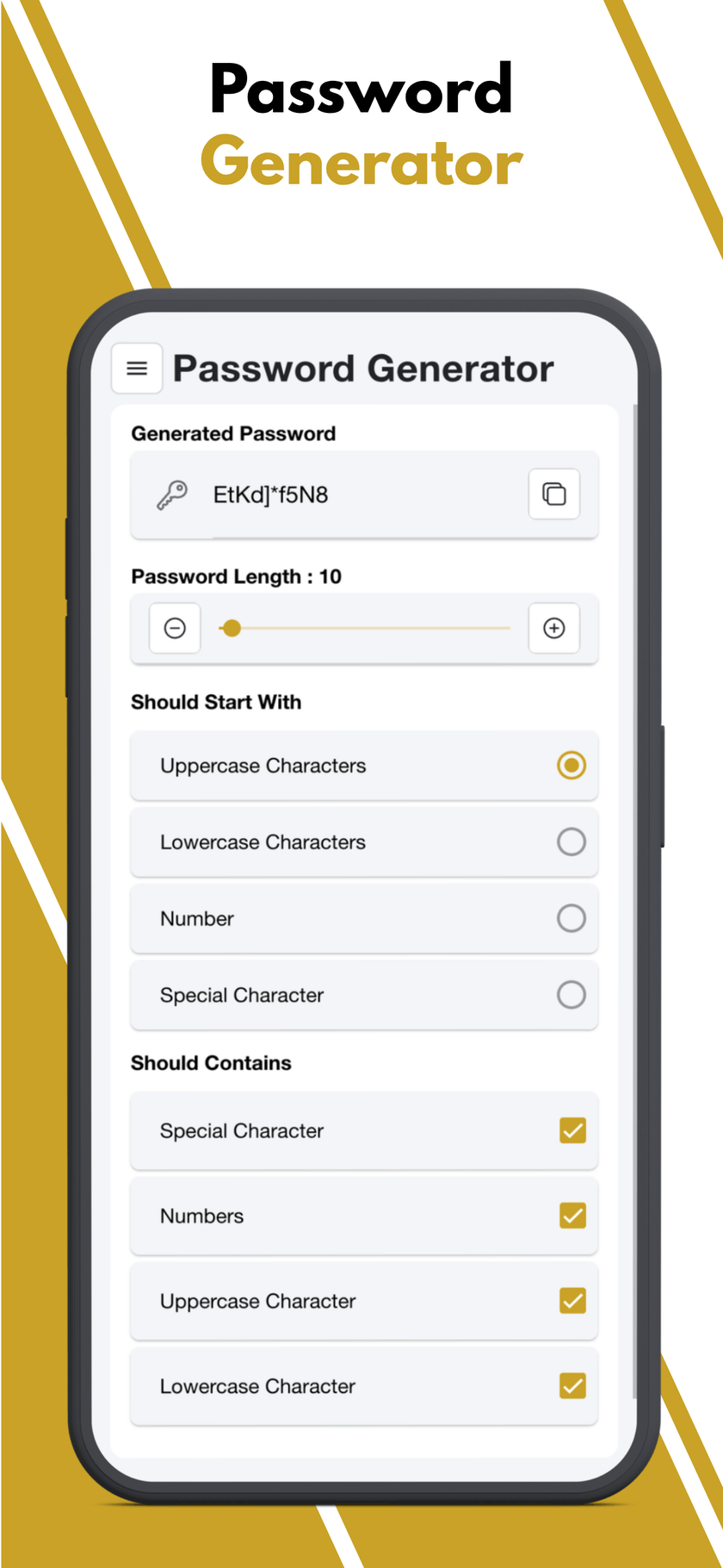 PM Max - Password generator